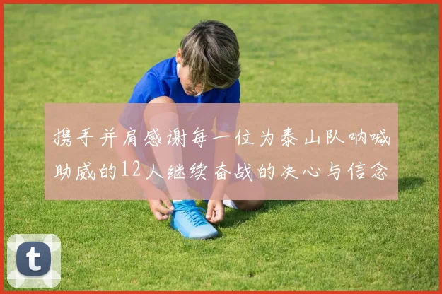 携手并肩感谢每一位为泰山队呐喊助威的12人继续奋战的决心与信念