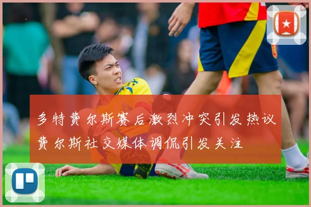 多特费尔斯赛后激烈冲突引发热议费尔斯社交媒体调侃引发关注